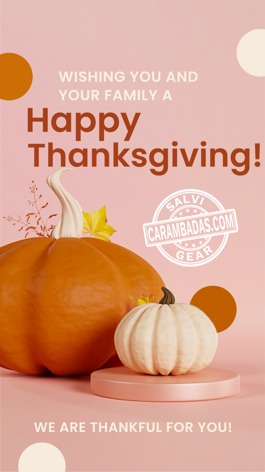 The Carambadas.com Team is Thankful for You.