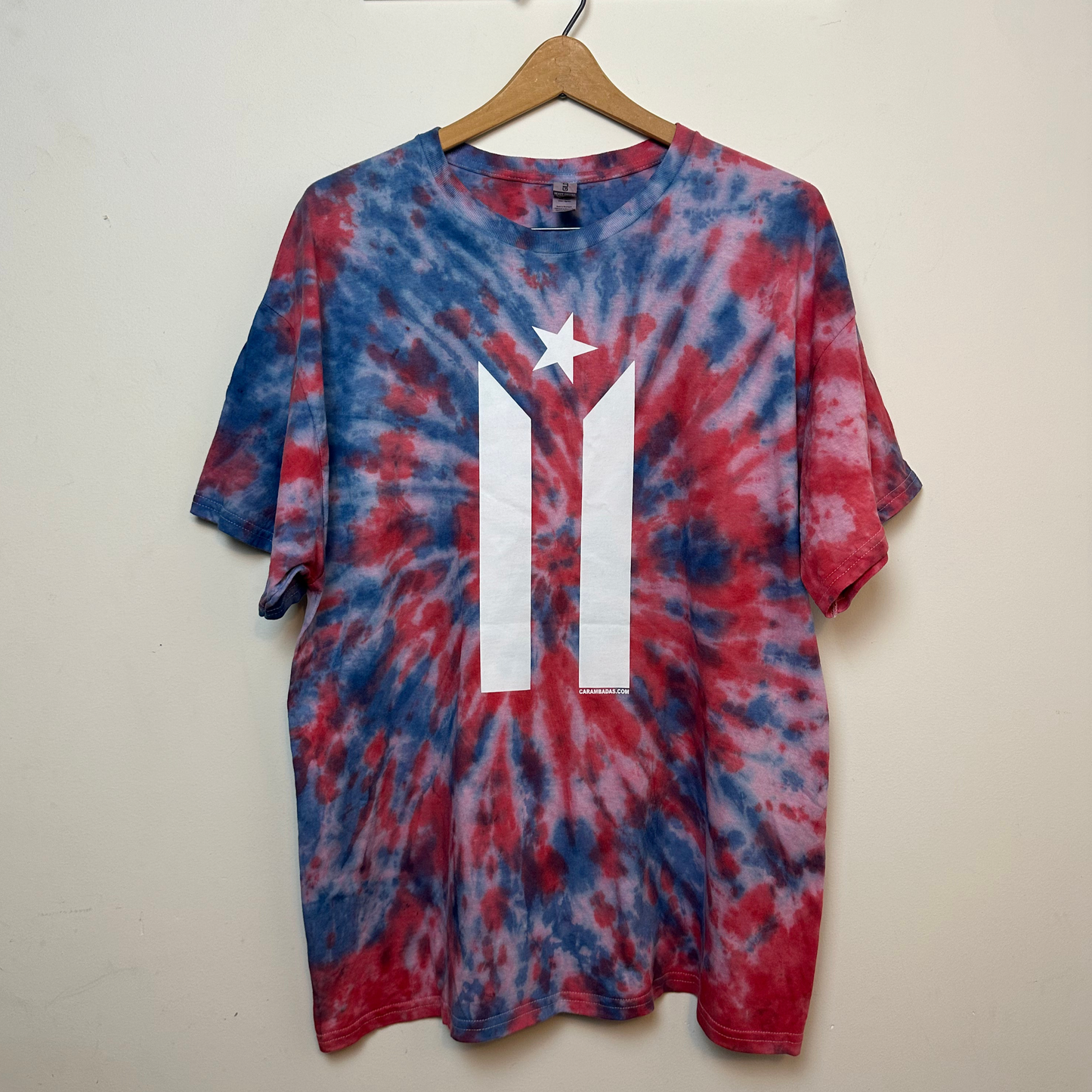 Puerto Rican Flag Tie Dye Unisex T-Shirt