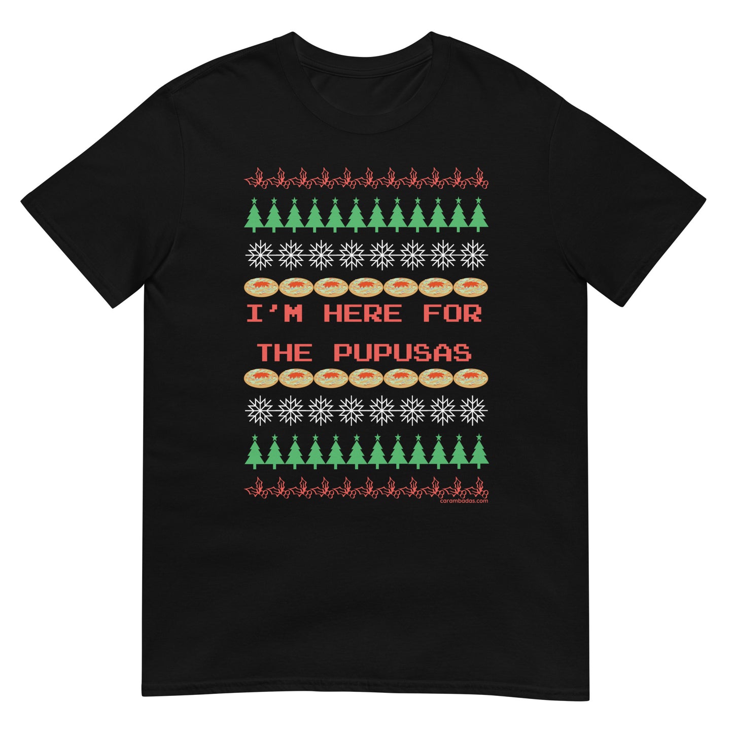 Pupusas Christmas Unisex T-Shirt