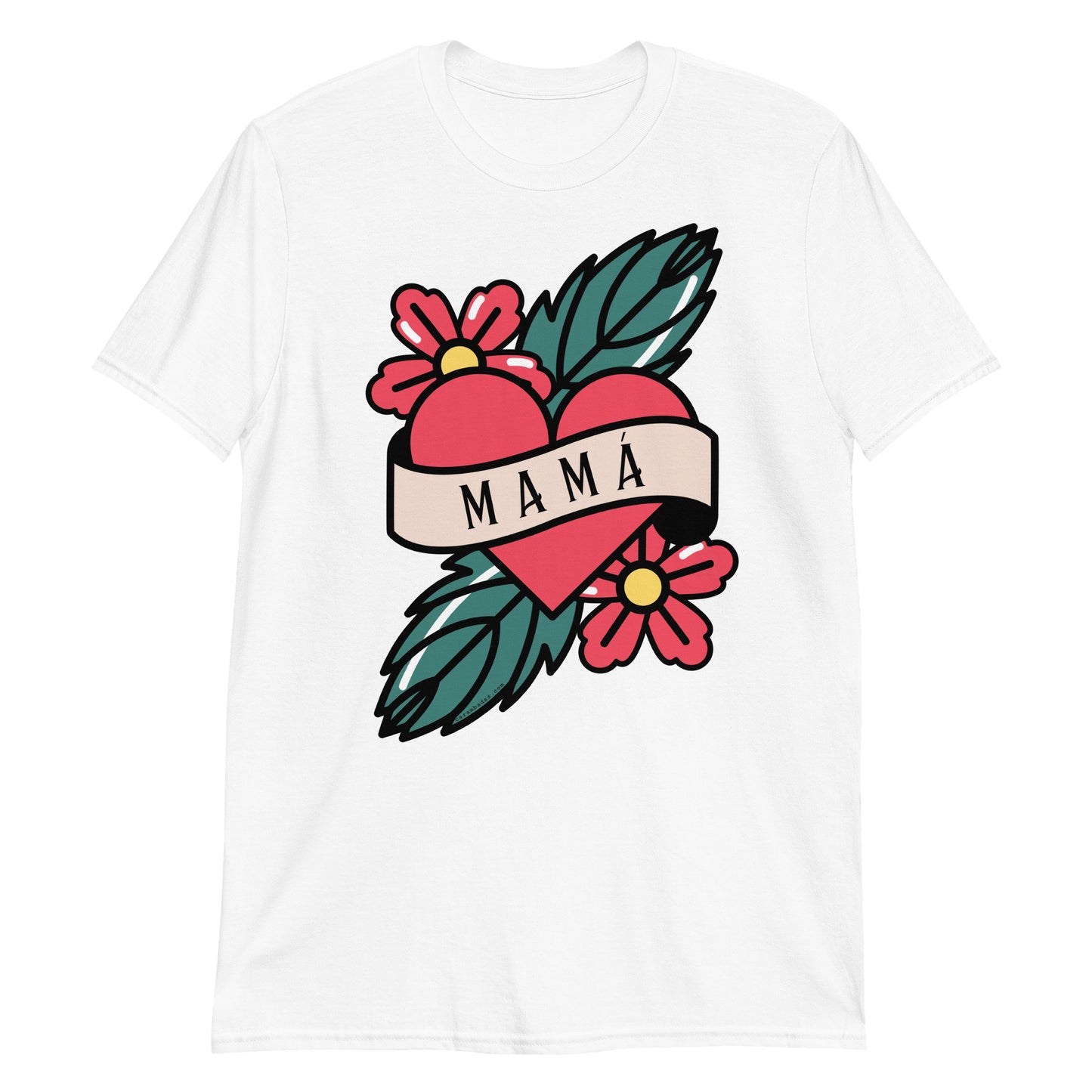 MAMÁ Tattoo Short-Sleeve Unisex T-Shirt