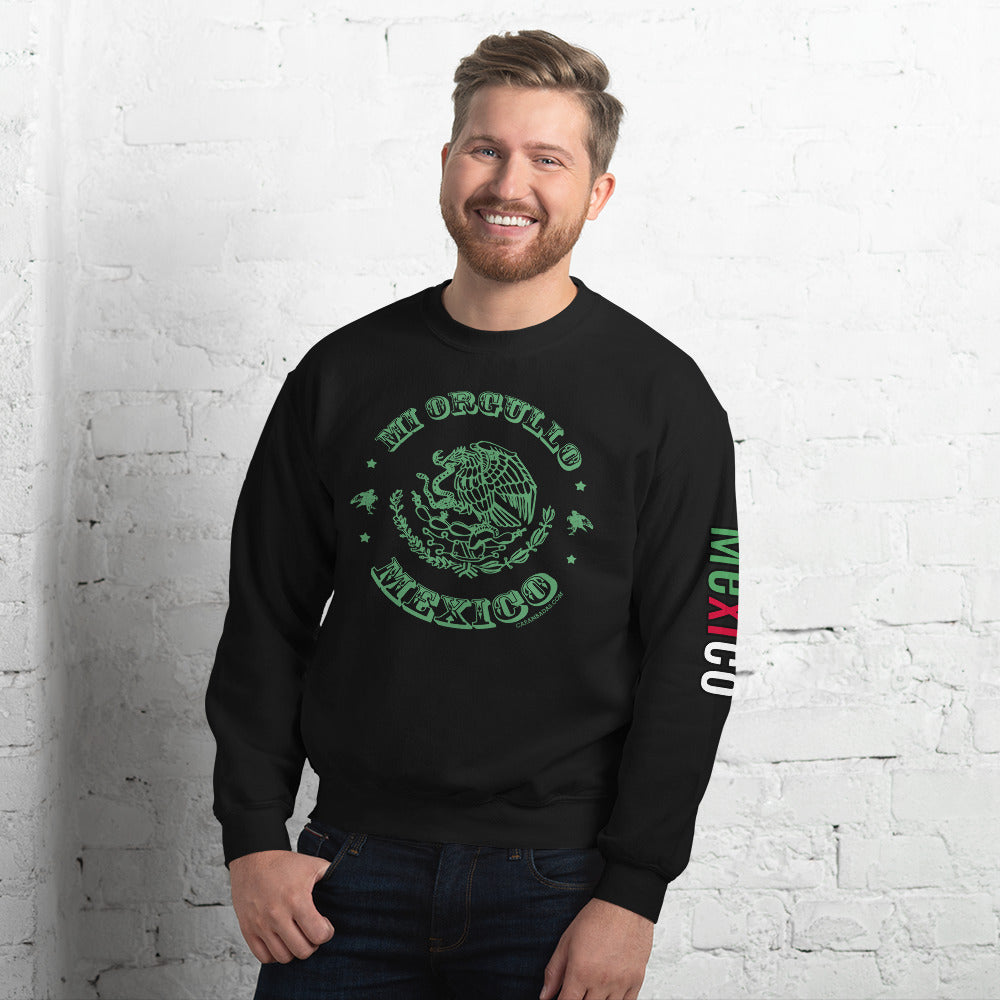 Plus Size Mi Orgullo Mexico Unisex Sweatshirt