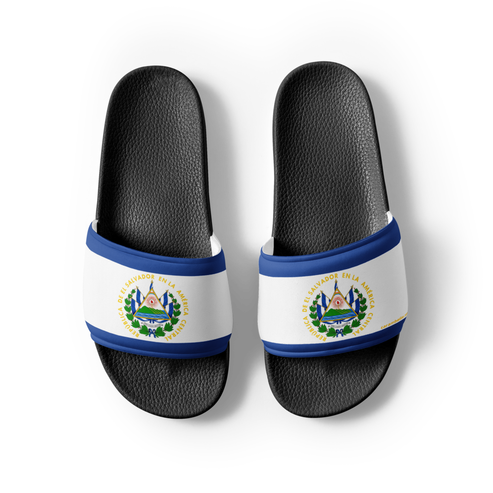 El Salvador Flag Women's Slides