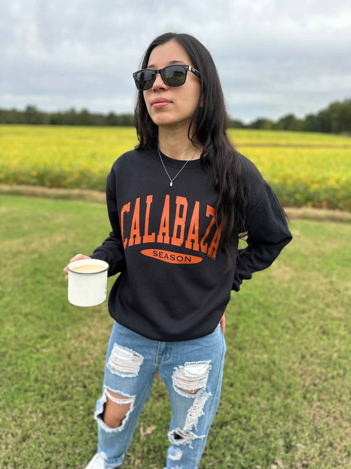 Calabaza Season Unisex Crewneck Sweatshirt