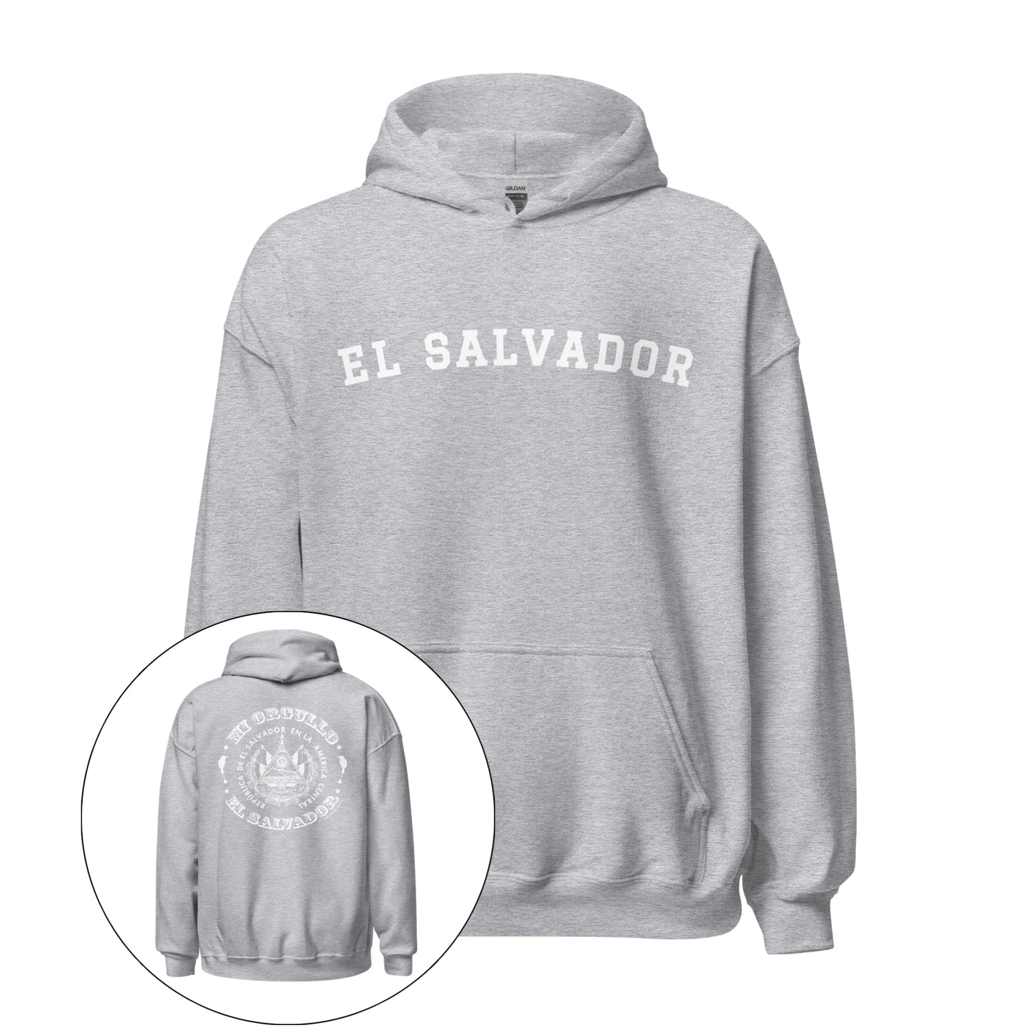 Mi Orgullo El Salvador Unisex Hoodie