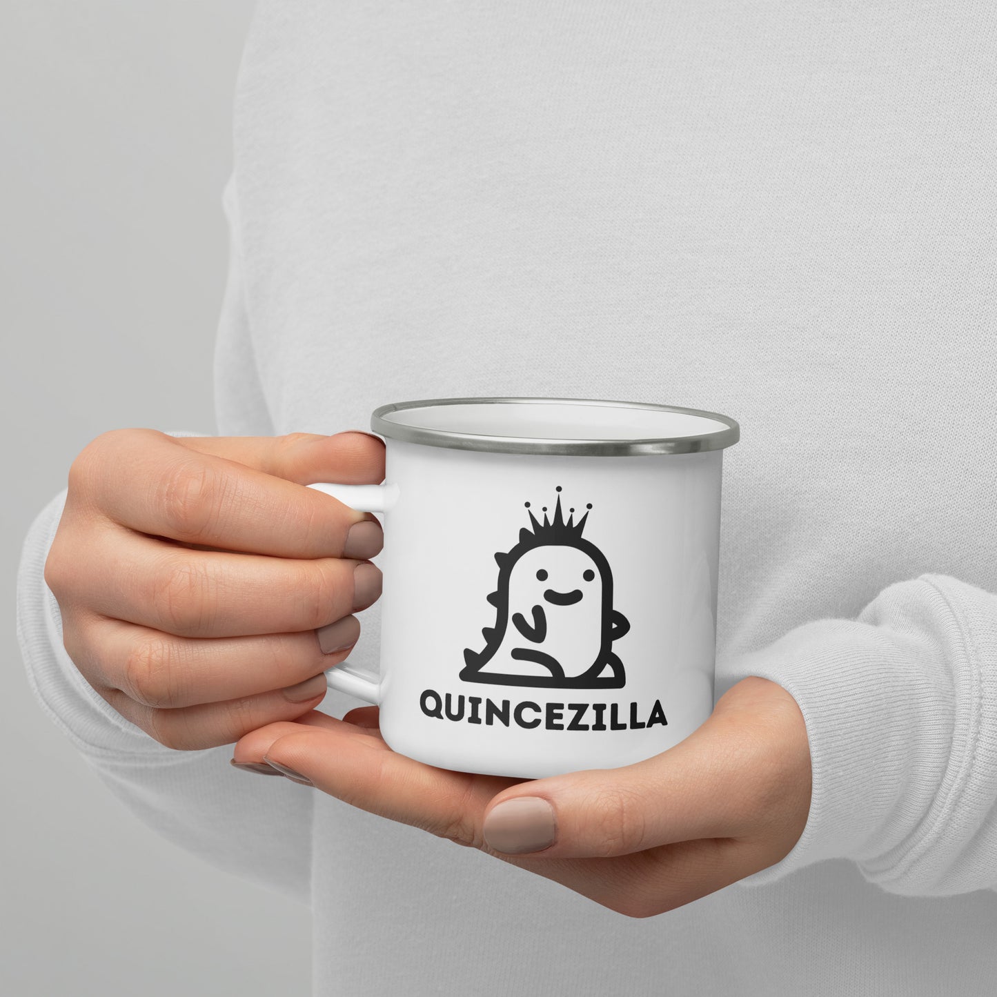 Quincezilla Enamel Mug