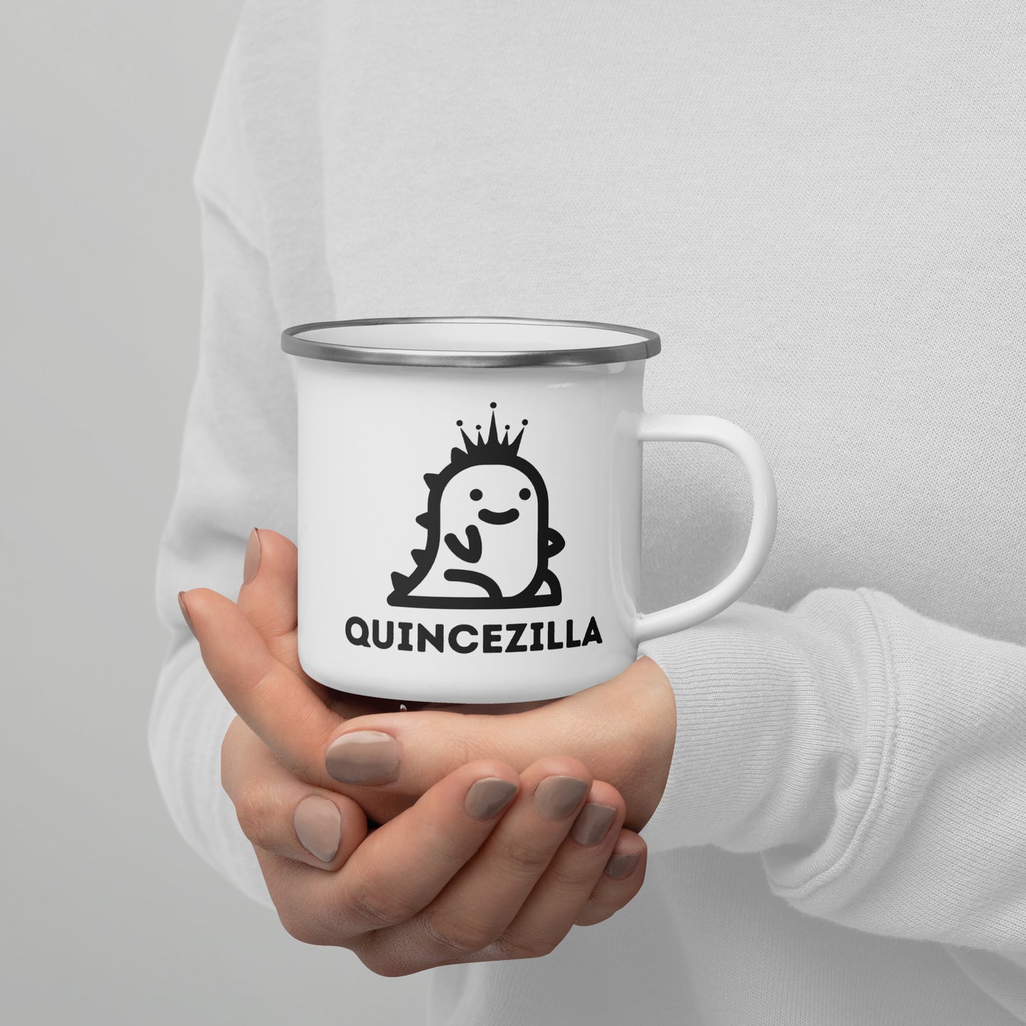 Quincezilla Enamel Mug