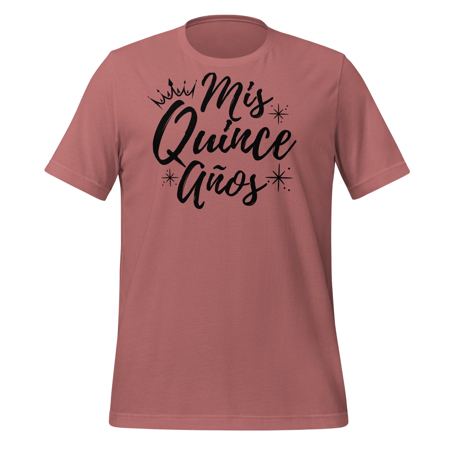 Mis Quince Años Unisex T-shirt (Design 1)