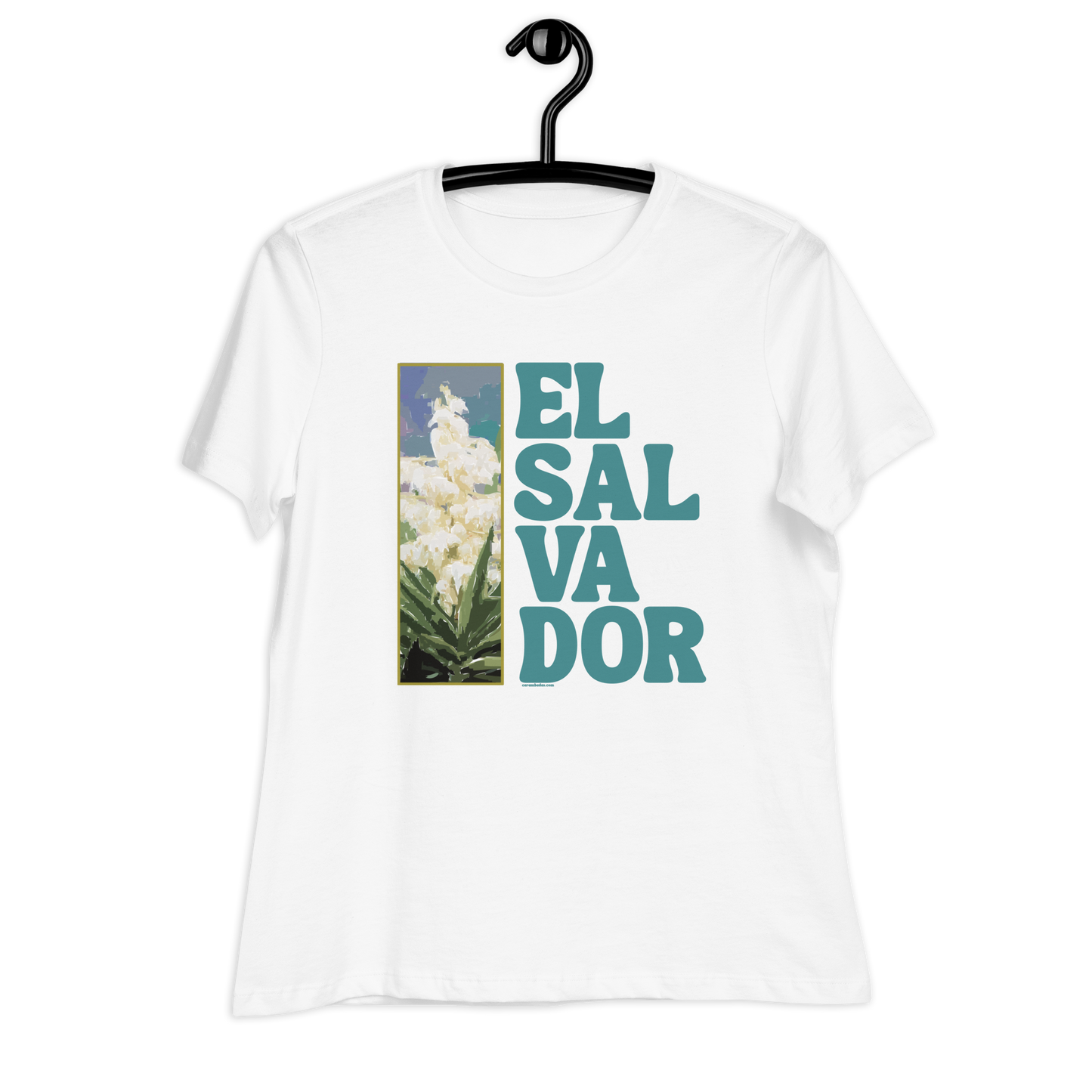 El Salvador Flor de Izote Women's Relaxed T-Shirt