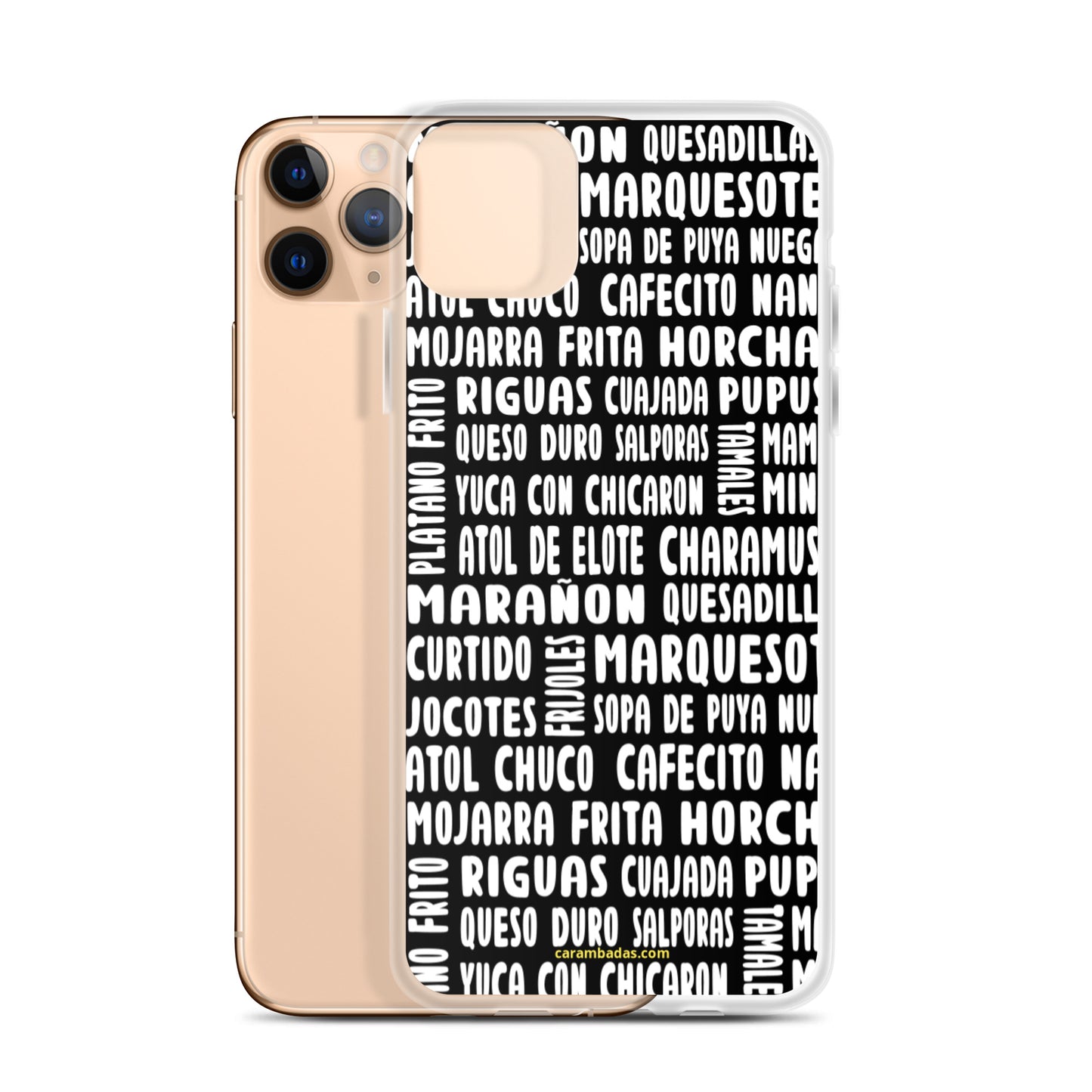 Antojos Salvadoreños iPhone Case