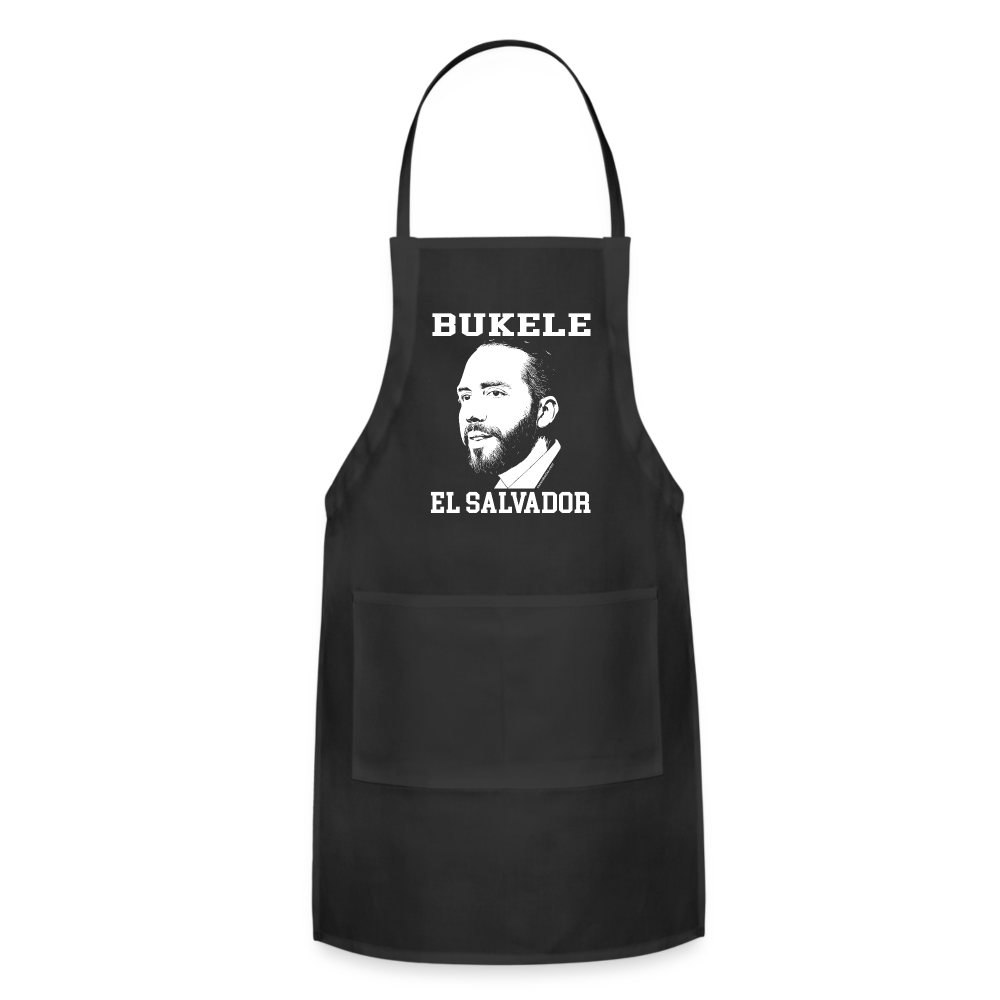 Bukele El Salvador Apron - black