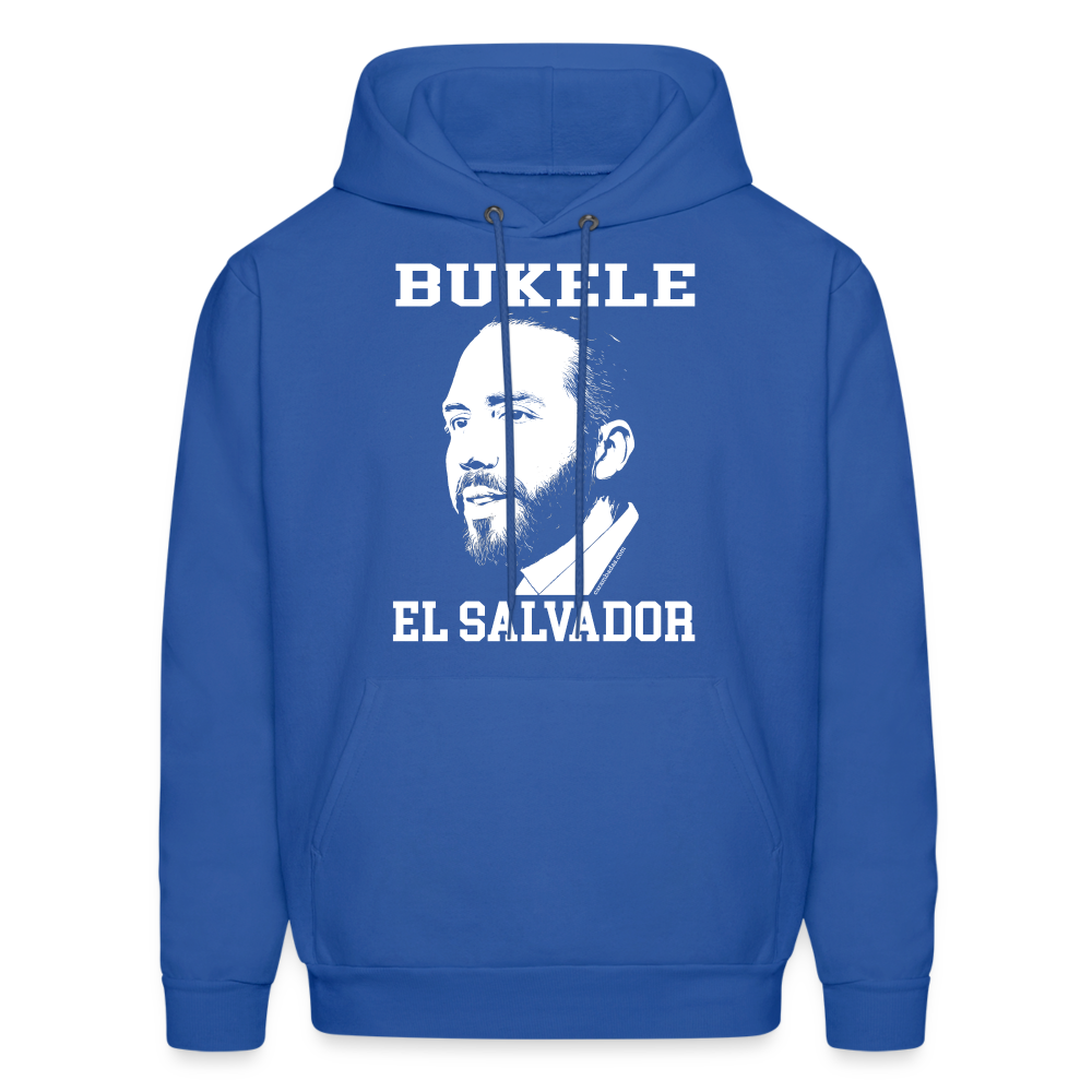 Bukele Men's Hoodie - royal blue