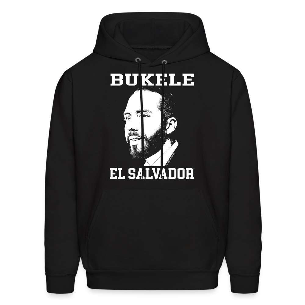 Bukele Men's Hoodie - black