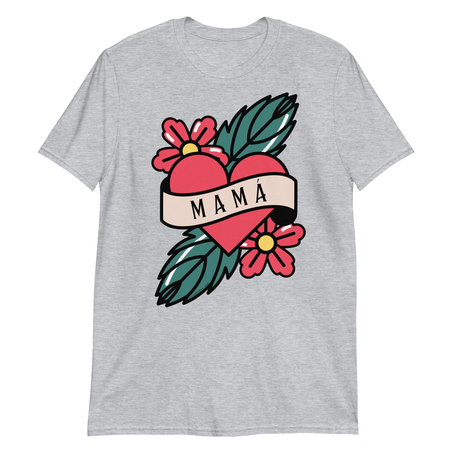 MAMÁ Tattoo Short-Sleeve Unisex T-Shirt