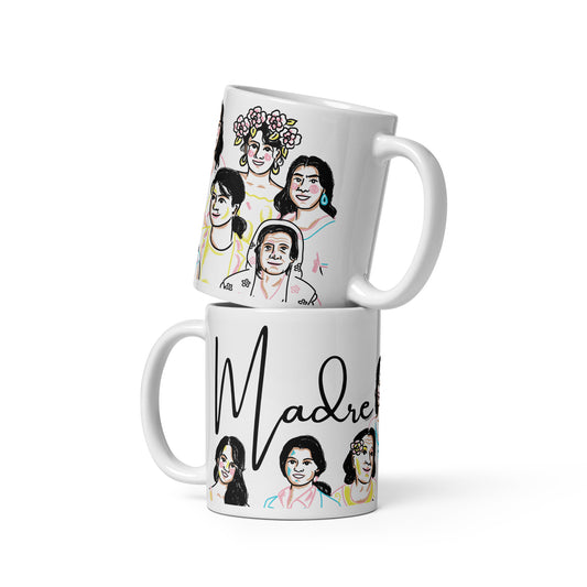 Madre - White glossy mug