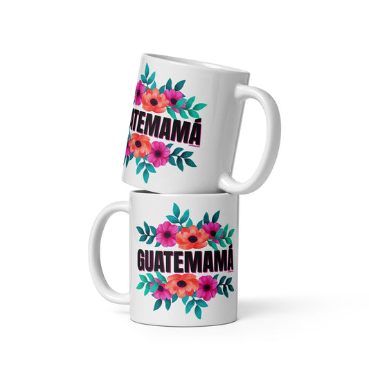 GUATEMAMÁ - White glossy mug