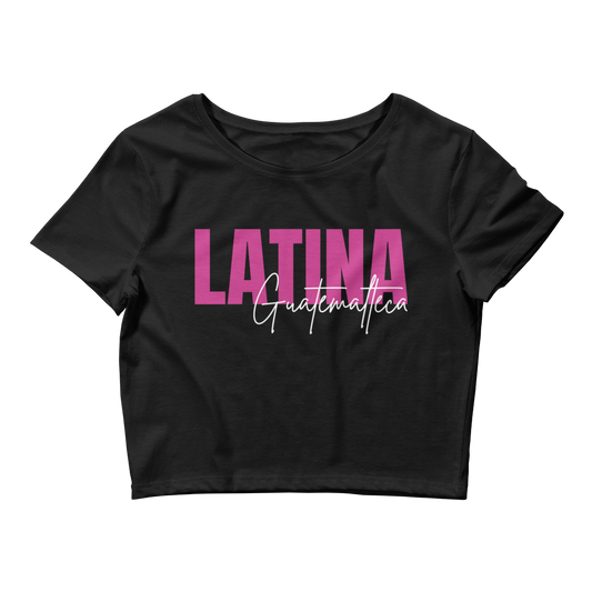 Latina Guatemalteca Women’s Crop Tee