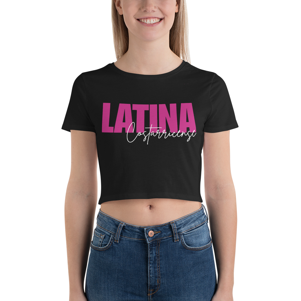 Latina Costarricense Women’s Crop Tee