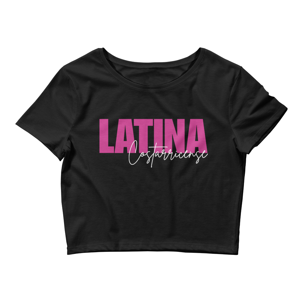 Latina Costarricense Women’s Crop Tee