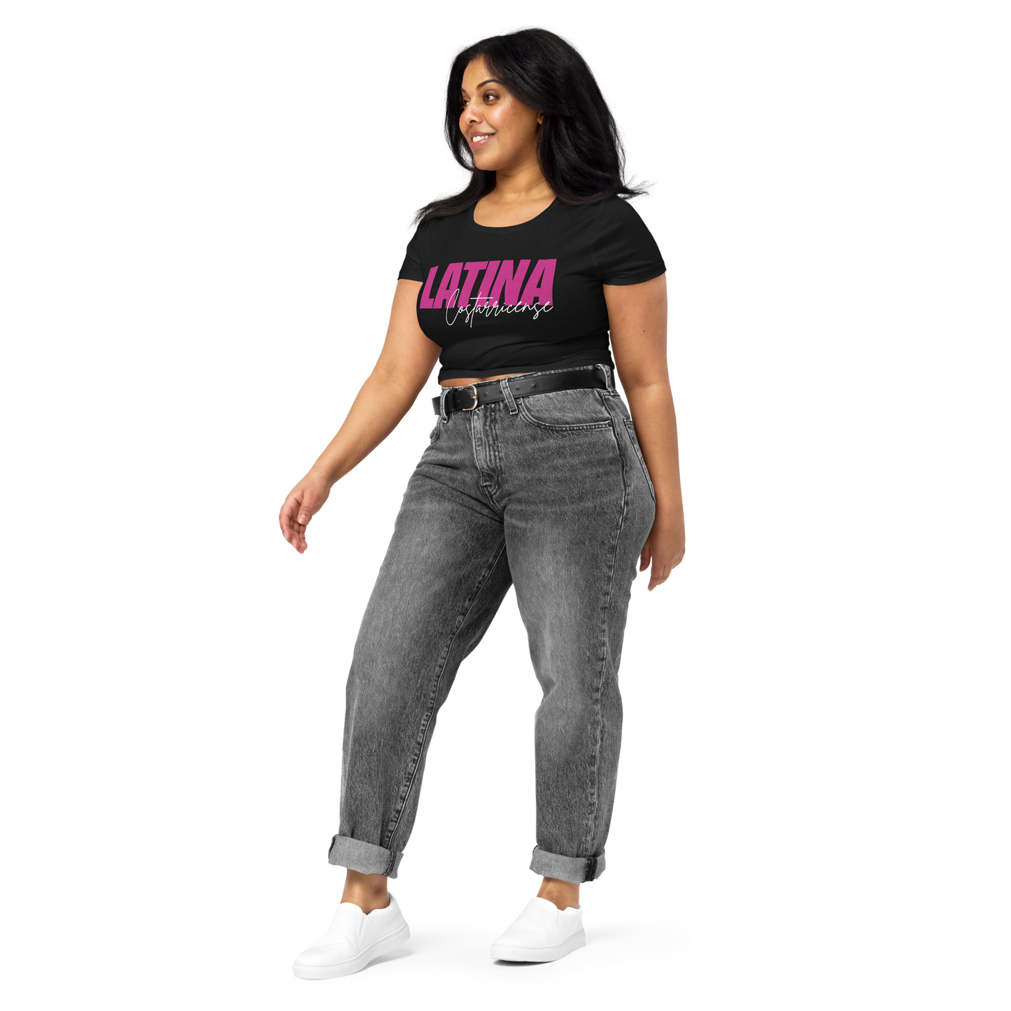 Latina Costarricense Women’s Crop Tee