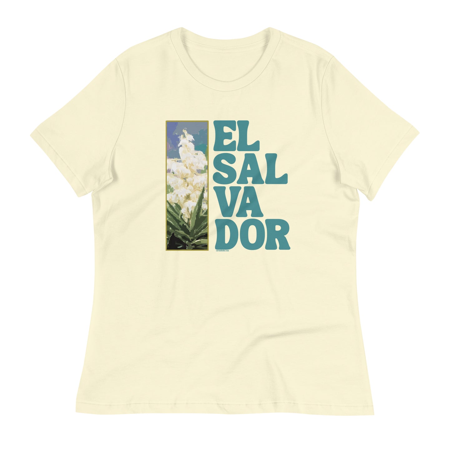 El Salvador Flor de Izote Women's Relaxed T-Shirt