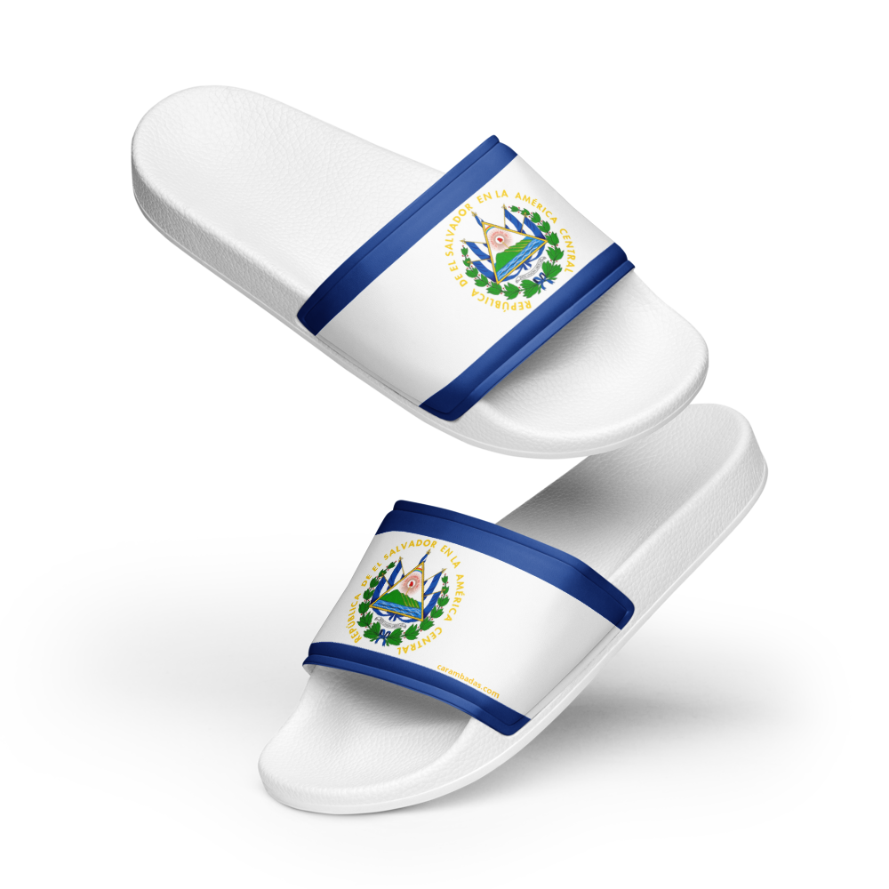 El Salvador Flag Women's Slides